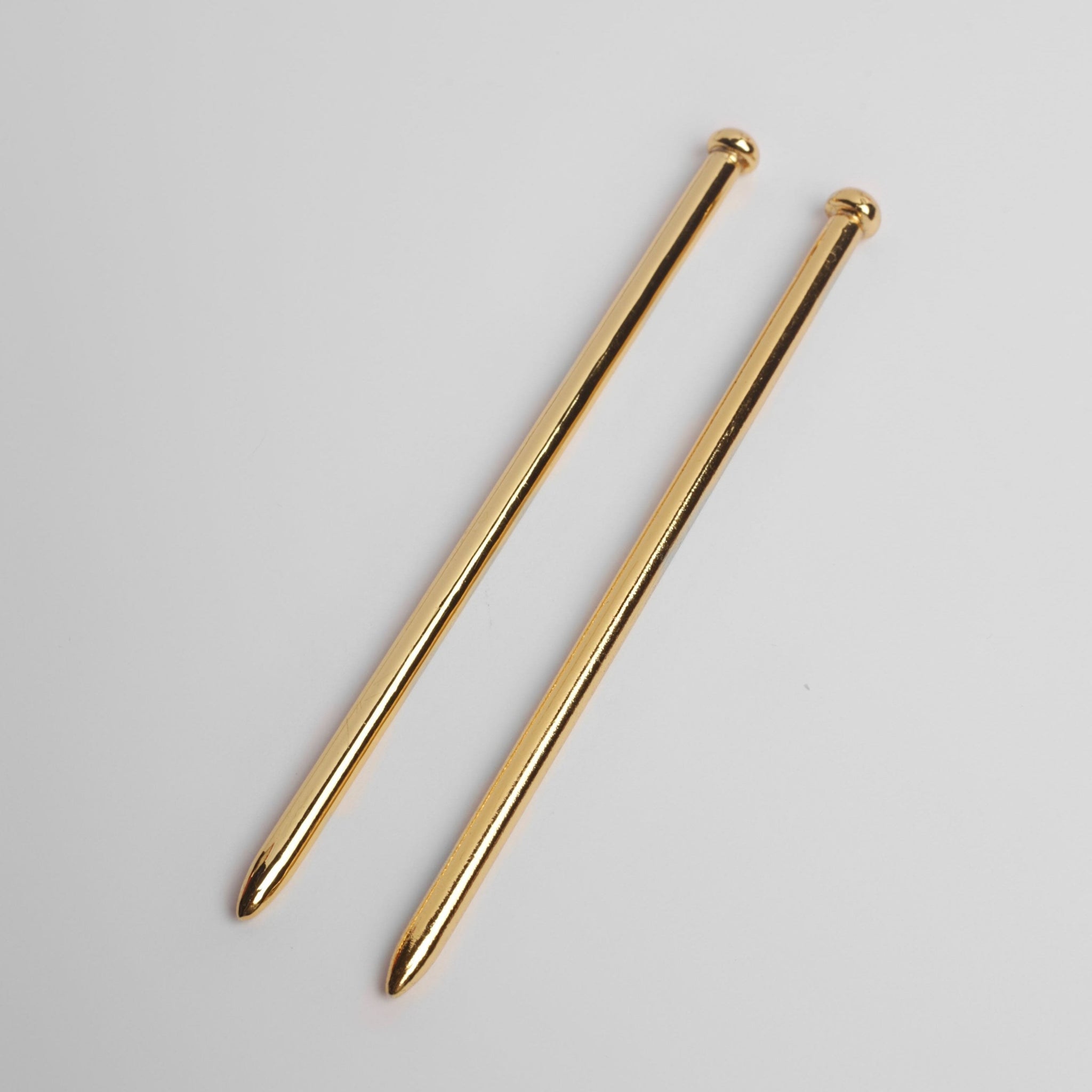 Glossy HairSticks Gold