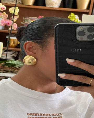 Earrings Return Gold