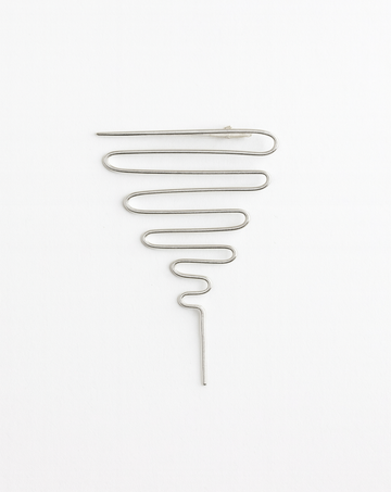 Sonata Hairclip Silver